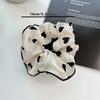3Pcs/set Minimalist Sweet Fabric Hair Ties for Women Floral Polka Dot Printed Hair Scrunchies with Elastic Hair Accessories