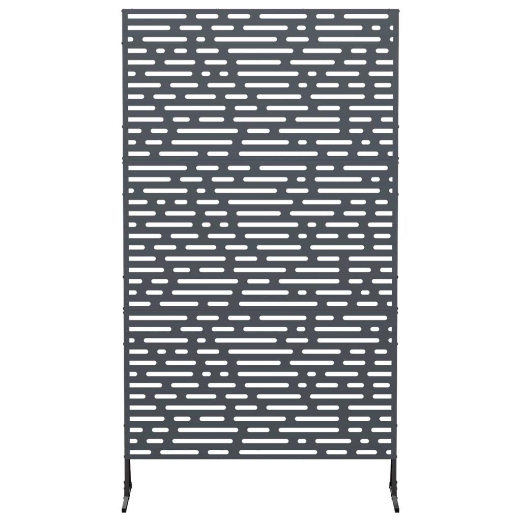 Privacy Screen 100 X 50 X 180 Cm Steel Anthracite