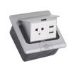 Recessed Floor Electrical Outlet Kit  and Dual USB Port Waterproof Electrical Outlet Cover Box
