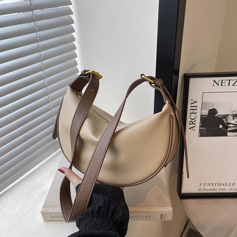 Premium bag women's new versatile shoulder messenger bag niche simple commuter dumpling bag