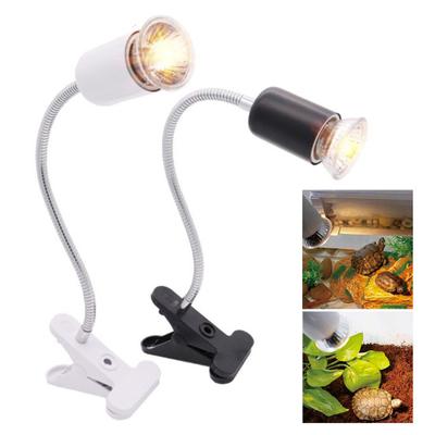 Universal Pet Reptile Tortoise Basking Light Holder UVA UVB Heating Lamp Clip