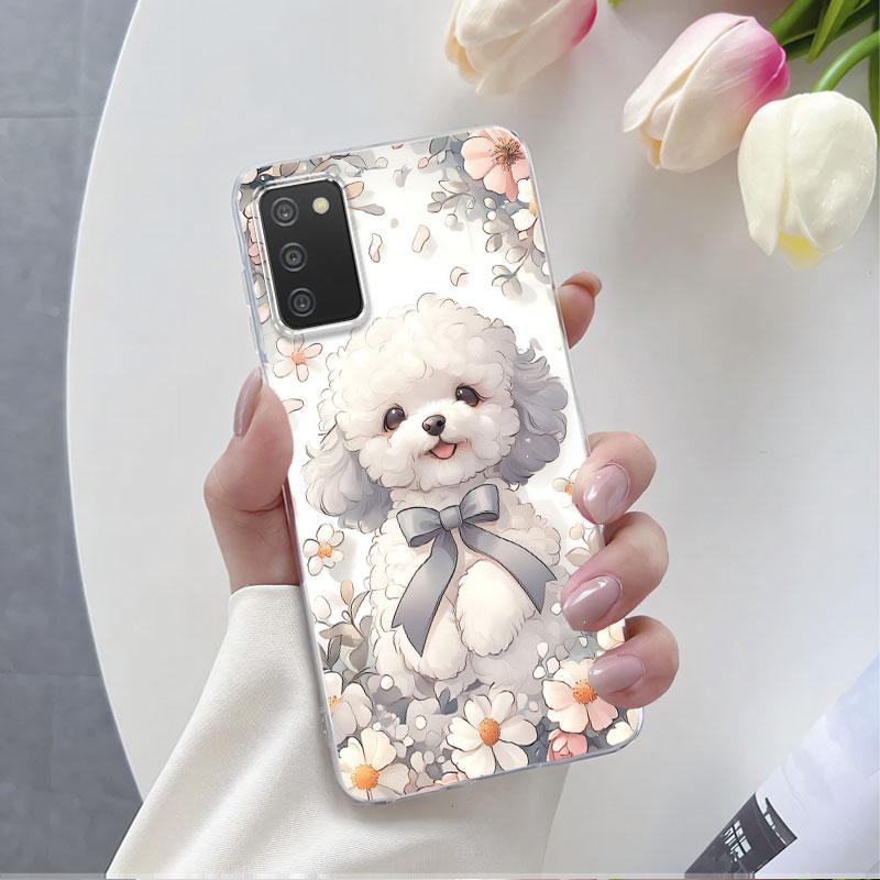 For Samsung A41 A21s A11 Case Luxury Phone Case For Samsung Galaxy A41 A21S Marble Flower Clear Soft Silicone Protective Cover
