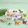 12-24Pcs/Bag 3D Animals Foam Puzzle Educational Toys For Kids Birthday Party Favor Guest Gift Classroom Rewards Goodie Fillers