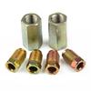 Automotive Brake Fittings Set of Two Female Connectors and Four Male Nuts Designed for Use with Standard Brake Pipes