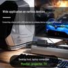 USB 2.0 To HDMI Adapter Cable, Aluminum Alloy, HD 1080P Extender
