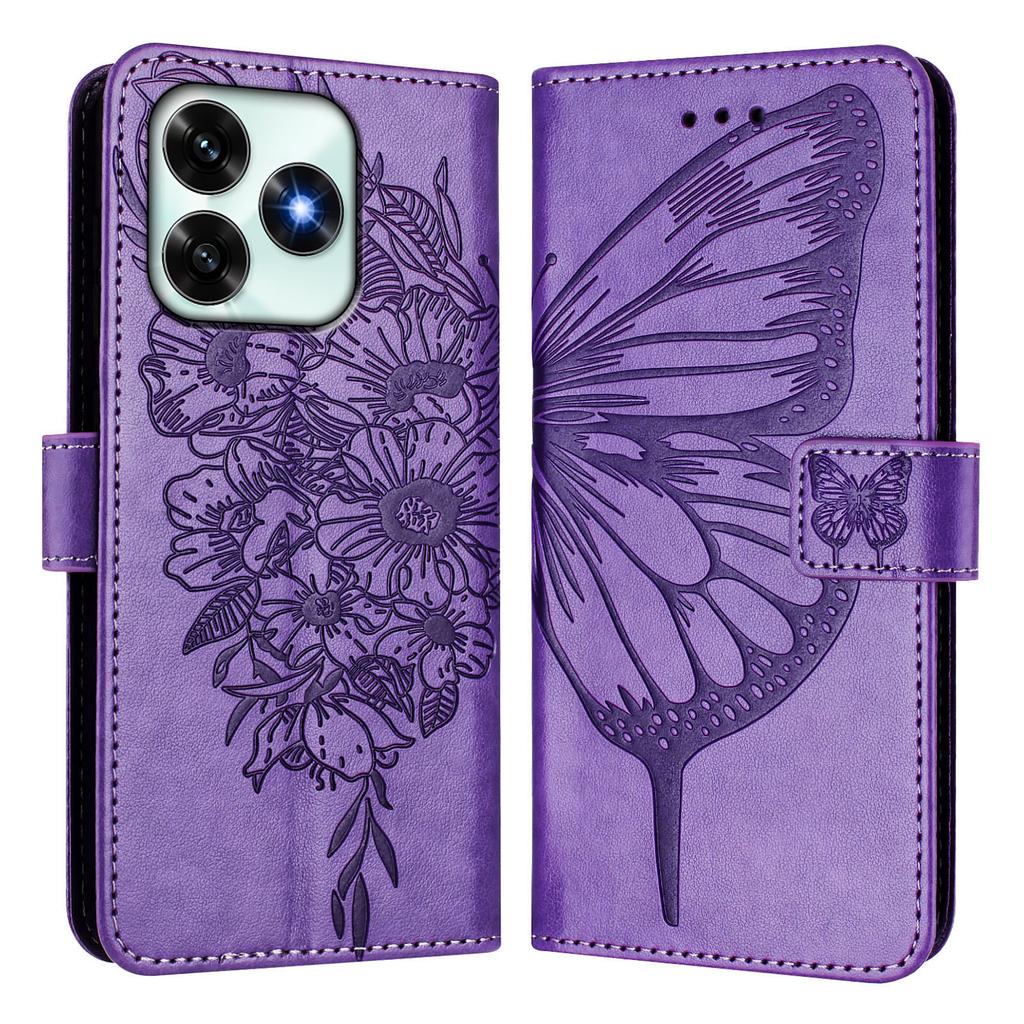 For Realme GT 8 5G Case Wallet Rhombus Imprinted PU Leather Phone Cover