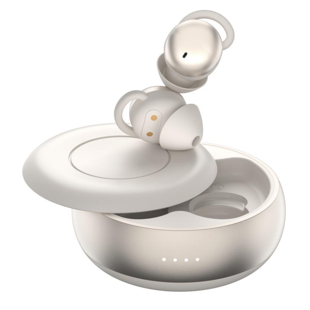 2025 Noise-Cancelling Bluetooth Earbuds: Pain-Free Side-Sleeping Silicone In-Ear Sports Earphones.