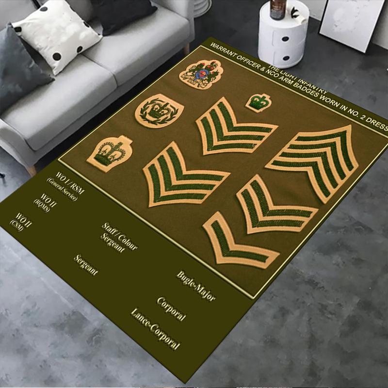 

2025 New Soldier Carpet Rug for Living Room Bedroom Home Sofa Decoration,Kids play Non-slip Floor Mat169 40x60cm( 15x23in )