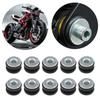 10Pcs Motorcycle Side Cover Rubber Grommets Gasket Grommet Fairings Motorcycle Washer Rubber Buffer Bushing Cowling Fairing B1J7