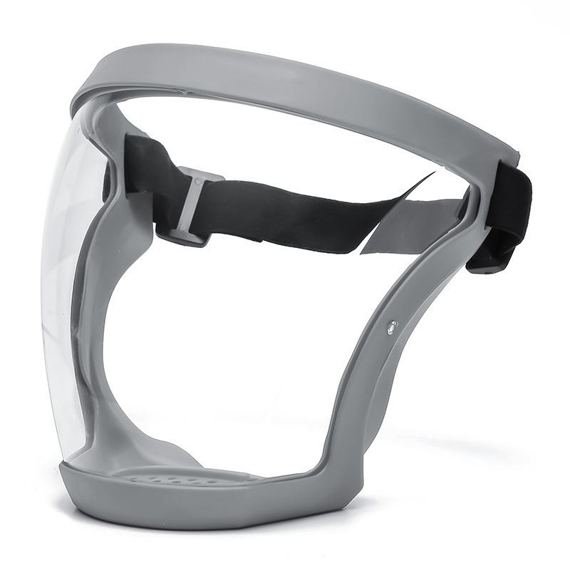 1pc Transparent Full Reusable Dustproof Antifog WindproofMask HD Safety Glasses Protection Antisplash Mask With Filters