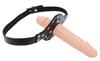 Double Cock Penis Gag M 13 X 3.3cm - KINKgear - BDSM Gags