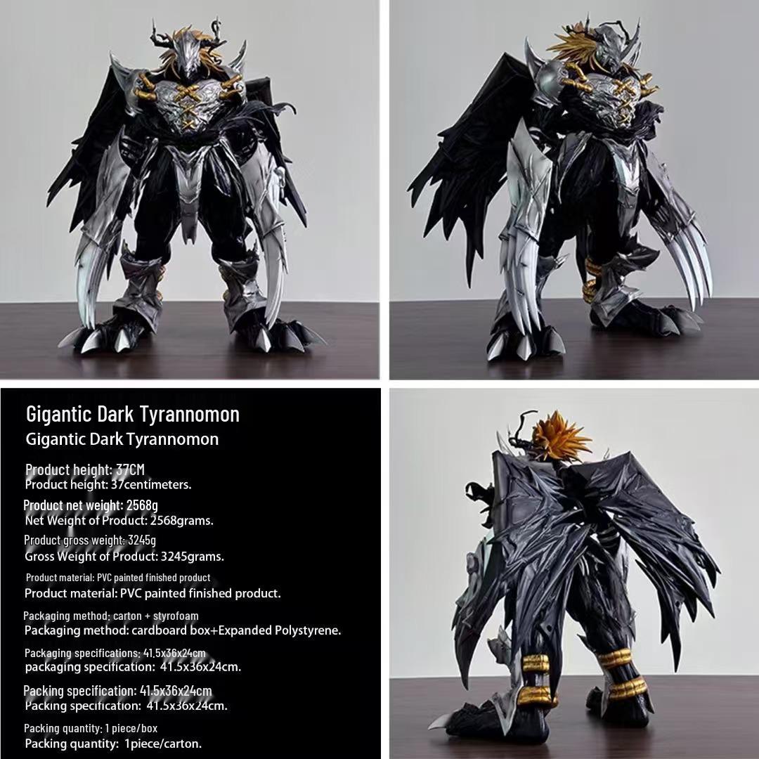 

Digimon Dark Wargreymon Mega Figurine Anime Peripherals GK Model Gift