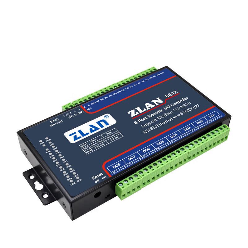 ZLAN 6842 Multi-Interface Remote I/O Controller
