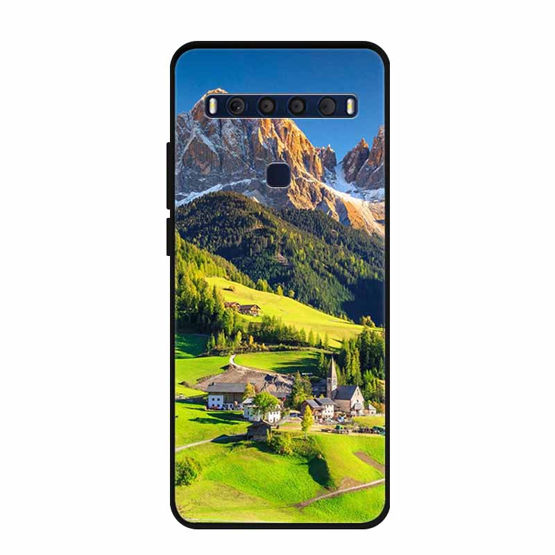 For TCL 10L Case Cool Fashion Silicone Soft TPU Phone Covers for TCL 10 Lite Case 10Lite Coque for TCL10L T770H T770B 4187U Bag