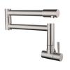 TLXT Wall-Mounted Folding Single Cold Kitchen Faucet