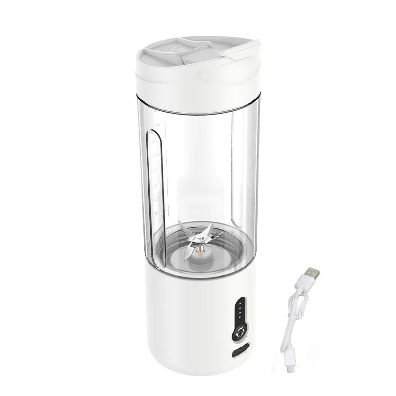 Portable Blender Powerful 6 Balde Personal Juicer For Shakes And Smoothies Usb Rechargeable Portable Cup Fruit Fresh Juice Mixer