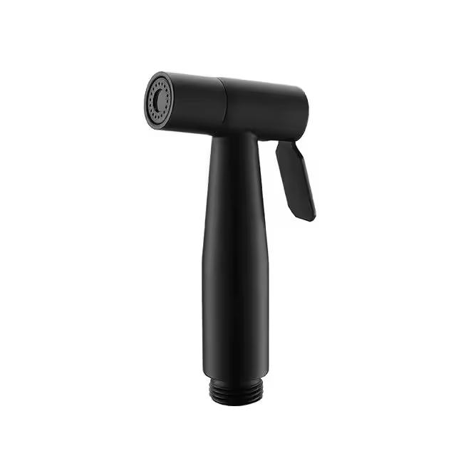 Modern Design High-Pressure Stainless Steel Matte Black Bidet Sprayer (Black,Stainless Steel) чёрный