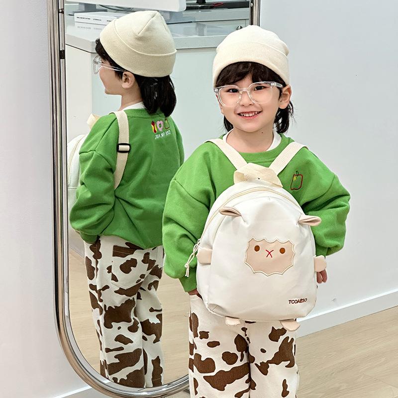 Child's Shoulder Bag - Cute Little Sheep Design - Children's Lightweight Baby Large-capacity Backpack