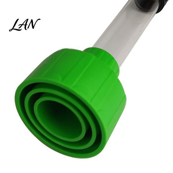 Strumento per la rimozione del fango di condensa, Adattatore per la pulizia della linea di scarico dell'aria condizionata, Strumento universale per tubi in plastica, Connettore di aspirazione per scarico umido HVAC a PVC, Aspiratore