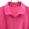 MARK&LONA Made In Japan Short Sleeve Polo Shirt 50 Pink Men's Used