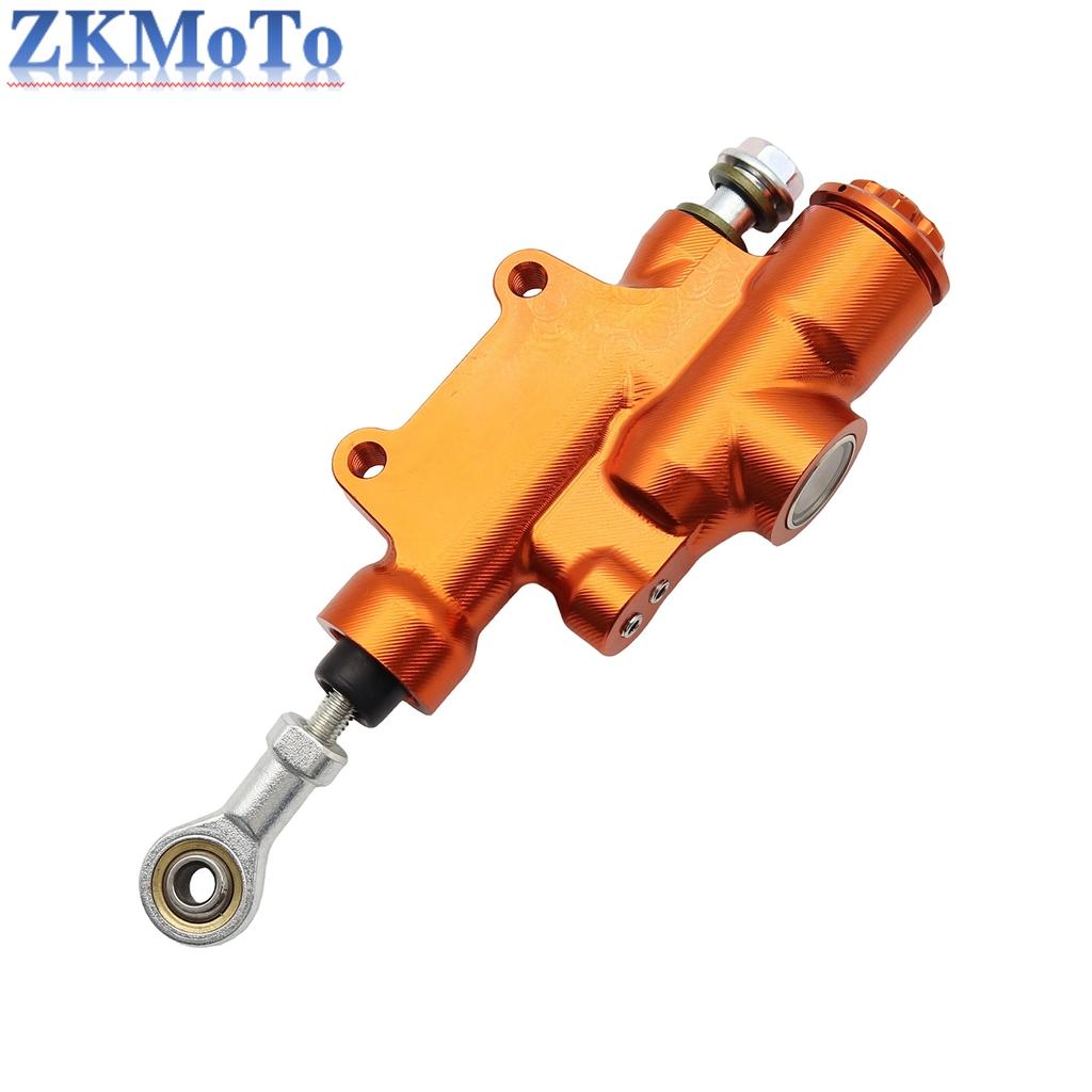 Motorcycle Rear Hydraulic Brake Master Cylinder Pump Rear Brake Pump Aluminum For KTM Husqvarna GasGas EXC EXCF SX SXF XC XCF