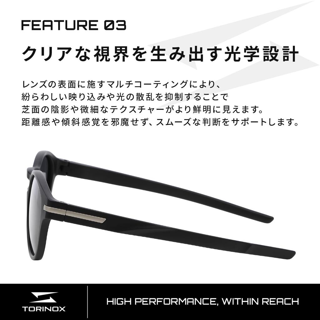 TORINOX Golf Sunglasses TYRON (PERFORMANCE MODEL) BLACK/BLACK
