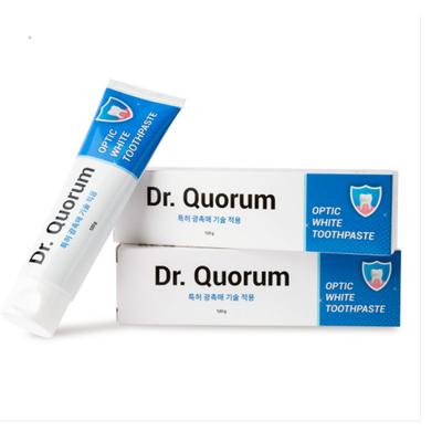 Dr. Quorum Optic White Toothpaste Dr. Quorum Optic Care Whitening Toothpaste 2EA, 120g, 2 Units