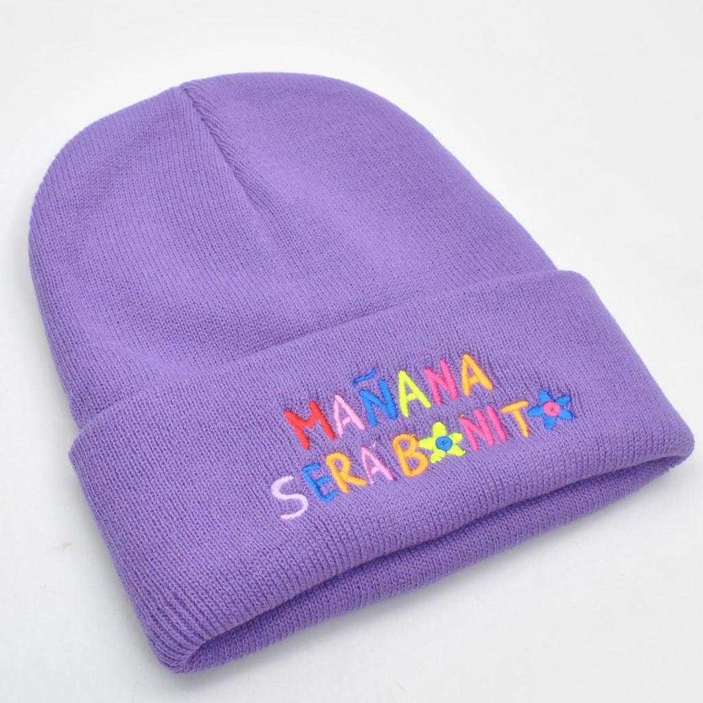 Alphabet Beanie Hat For Men Women Warm Thighs Winter Fashion Gift