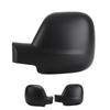 Rearview Mirror Cover  Black Stylish Scratch Resistant Wing Mirror  for Berlingo B9 2012 to 2018 Rearview Mirror Cover