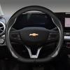 Car Steering-Wheels Cover 38cm 15in Leather For Chevrolet Cruze Malibu Sail Spark Captiva Equinox Trax/Tracker AVEO Lova Camaro xw2