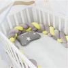 Fascia Anti-Collisione per Culla da Bambino INS: Treccia a Tre Fili Morbida Imbottitura per Quilting Fai da Te