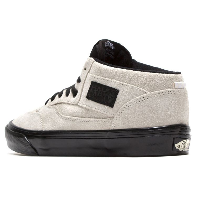 Vans Half Cab Lightweight Breathable Mid-Top Skate Shoes Unisex Skate Shoes Gray VN0A5KYAKIG