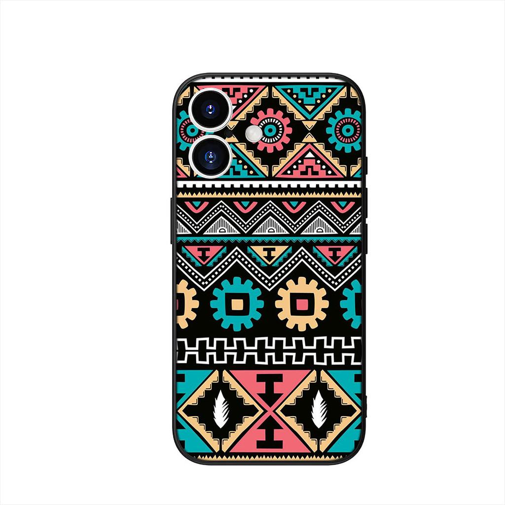 African Wax Aztec Tribal Tribe Colorful Phone Case for Huawei P30 P20 P10 Mate 10 20 Pro Lite Y9A Y8S P Smart Y7 Y9 Prime Y6