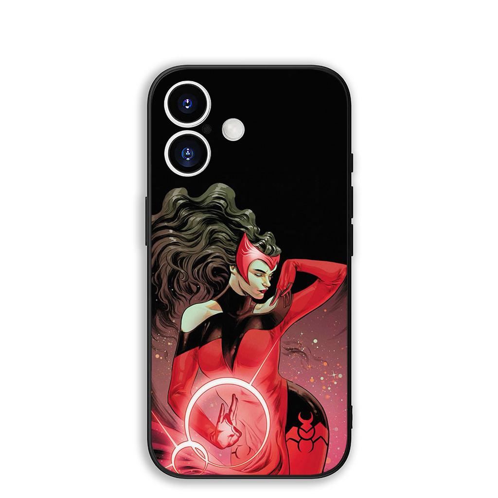For Apple iPhone 17 16 Plus 13 12 Pro Max Mini X XR Xs ProMax 16E 15+ 17+ Air Phone Case Scarlet Witch Marvel Doctor Strange