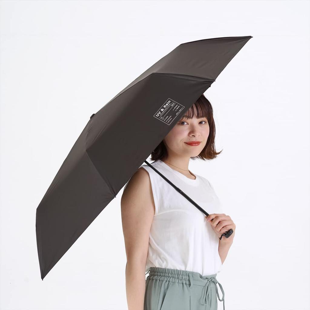 nifty colors folding umbrella carbon mini 58 5174BK (nifty colors) light-weight