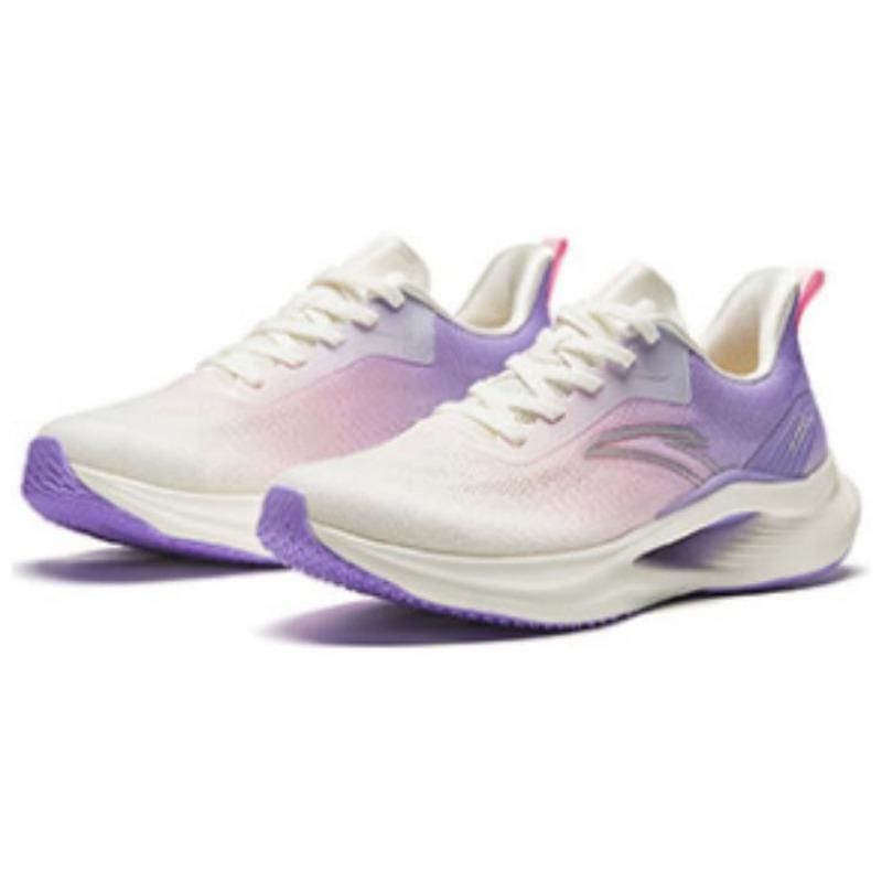 Anta Zapatillas de Running de Mujer Wind Master Low Blancas Rosas Moradas 122425536-4