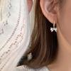 Exquisite Girlish Bow Ear Cuffs: Three-Dimensional, Cute, and Sweet Fashion Earrings for Women with Unique Style and Flair