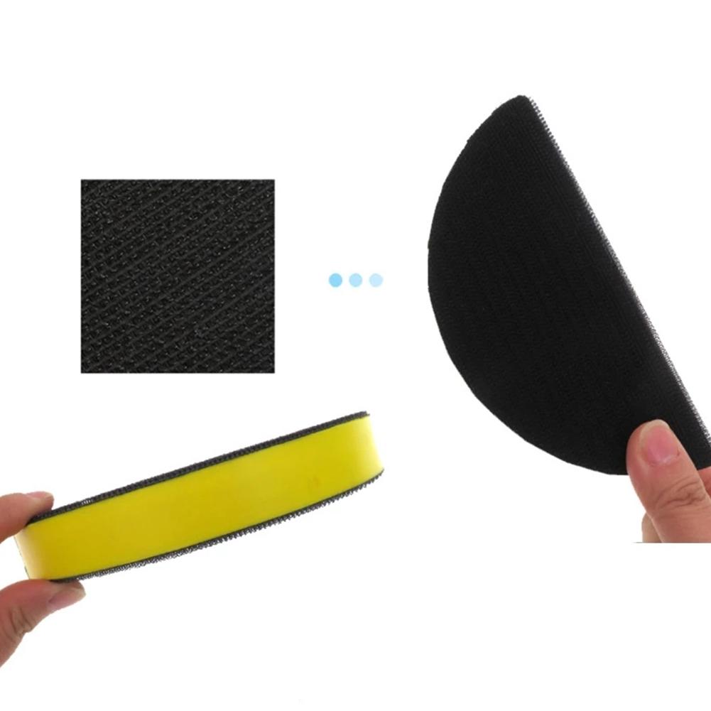 Hand Sanding Block Compatible with Standard 6 Inch Sanding Discs for Detail Oriented Sanding In Craft and Repair Applications