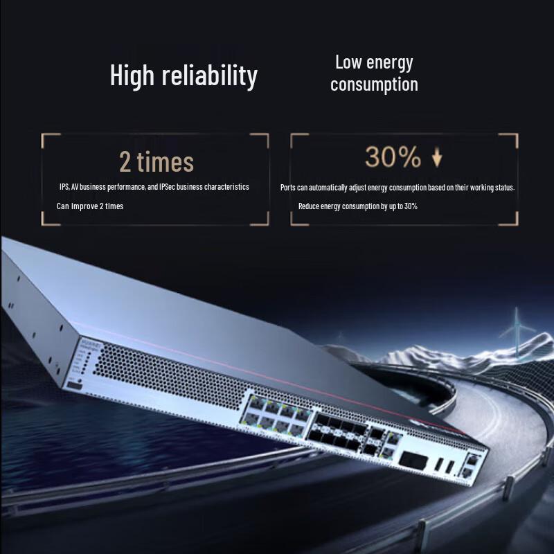 Huawei USG6309E-AC Gigabit AI Firewall Security Gateway