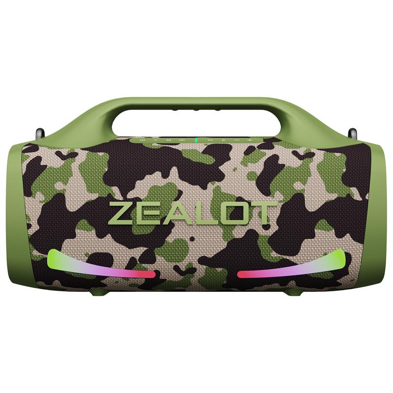 Portable Party Speaker 100W Power Large Battery Wireless Speaker Strong Bass Outdoor ZEALOT Speaker S79