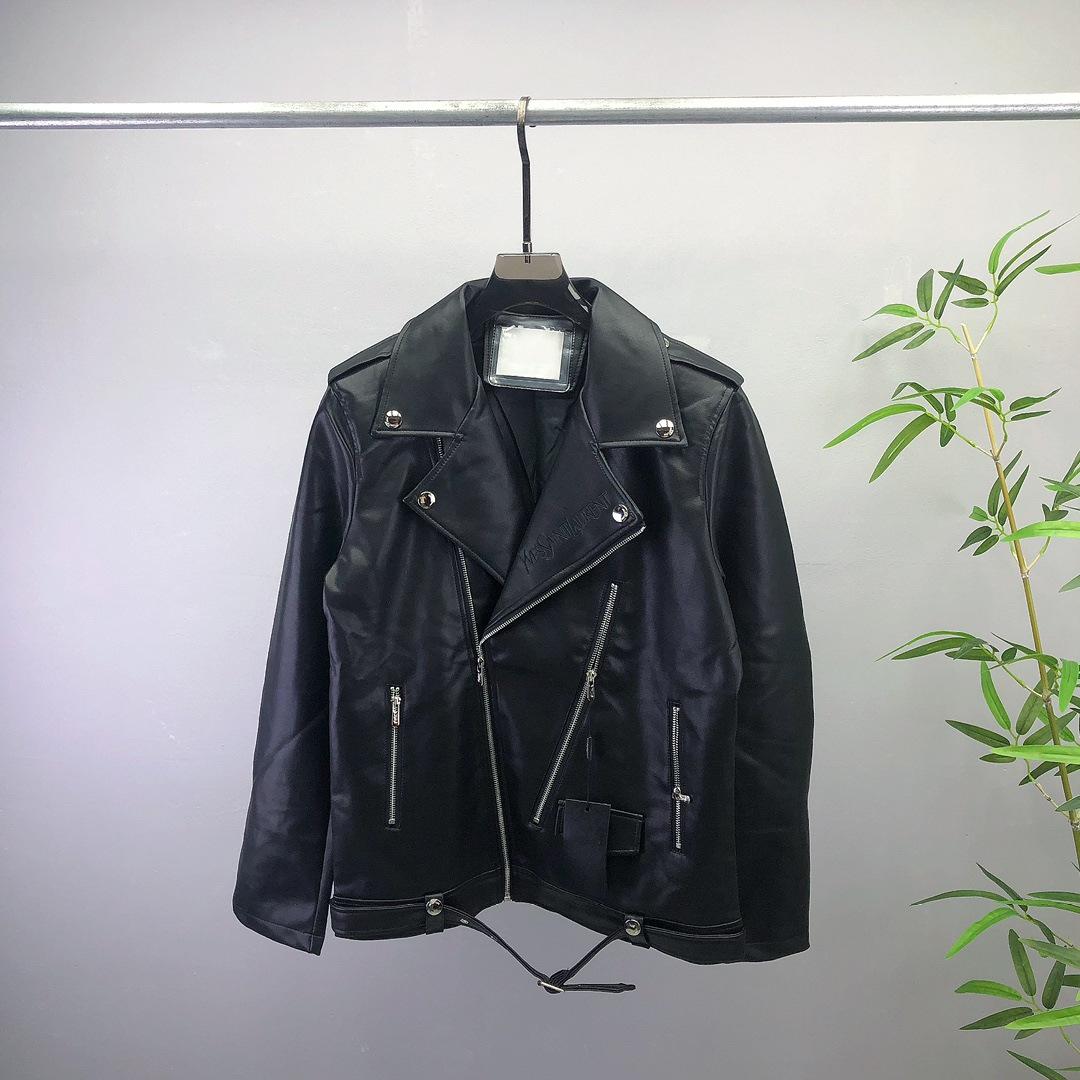 Высококачественная кожаная мотоциклетная куртка унисекс в европейском стиле, осень/зима XL