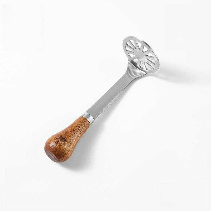 Mud Press Household Baby Stainless Steel Egg Press Mashed Potato Mash Baby Supplementary Food