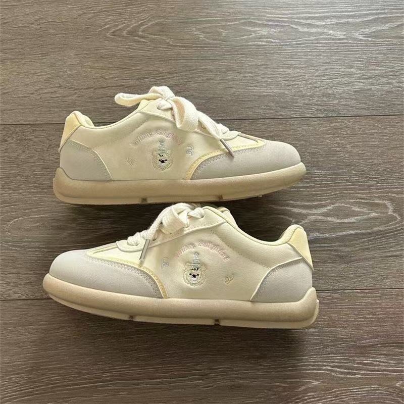 Spring new student board shoes ins moral training shoes chic shoes platform