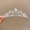 Birthday Rhinestone Crown Headband Princess Tiara Bride Wedding Crown Adult Headband Diamond Children