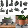 3Pcs Resin Plant Pot Feets Animal Bonsai Stand Hot Plant Stand