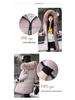 Women's Mid-Length 2024 Winter Cotton Coat with Large Fur Collar - European, American, and Korean Style, Plus Size, Thickened.