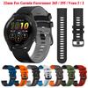 Para Pulseira de Relógio Garmin Forerunner 265 255 Smartwatch Pulseira de Silicone 22mm Para Garmin Venu 3 Venu 2 Vivoactive 4 Pulseira Watchband