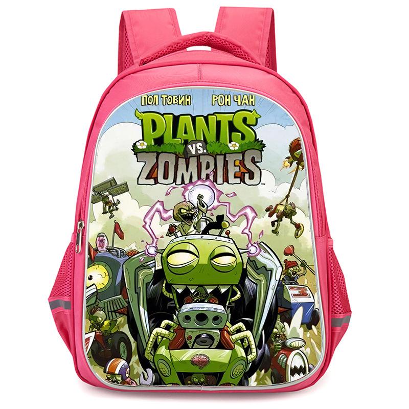 Plants Vs. Zombies Plants Vs. Zombies Anime Backpack Student Bag