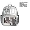 Ita Backpack Clear Anime Badge Display Backpack Teens Manga Merchandise Collectibles Holder Backpack with Front Window for Anime Exhibitions