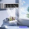 Portable Air Conditioner, Wall Mount Desktop Fan, 3 Speed Bladeless Tower Fan with Digital Display, Quiet Personal Cooling Fan